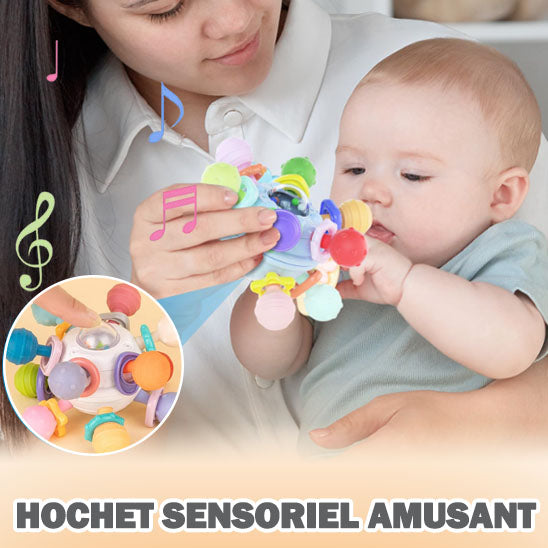 Baby sensory rattle