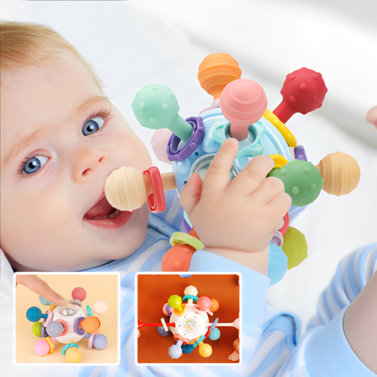 Baby sensory rattle