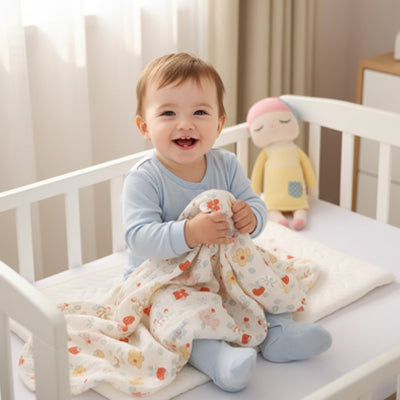 Couverture bébé bohème cocon