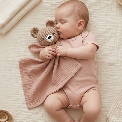 Doudou bebe tricot