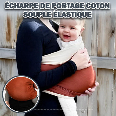 Echarpe de portage souple coton