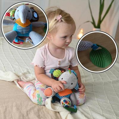 Hochet peluche - animaux