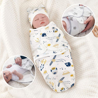 Nid d'ange emmaillotage blanc