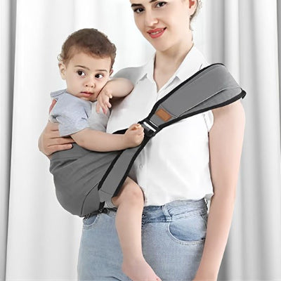Porte bebe évolutif gris