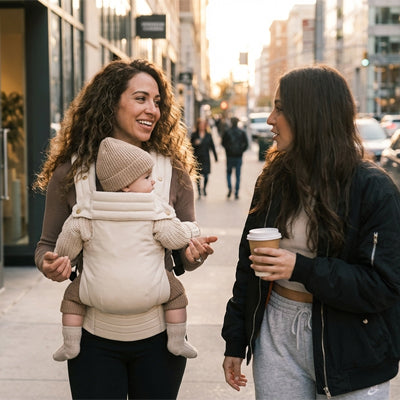 Porte bebe distinction ergonomie