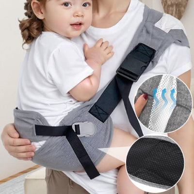 Porte bebe horizon gris