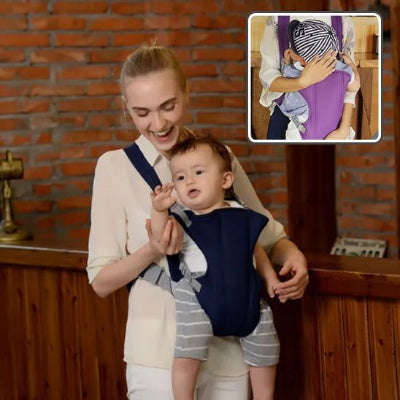 Porte-bebe ventral violet