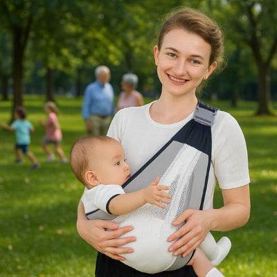 Porte bebe respirant