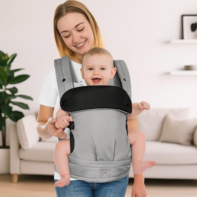 Porte bebe gris