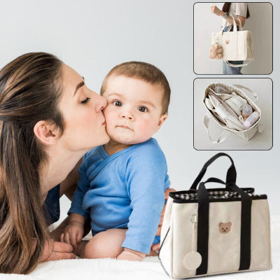 Sac à langer distinction beige