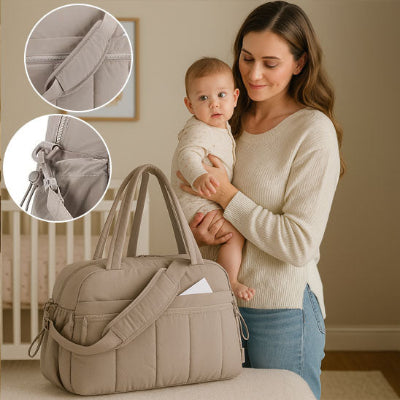 Sac à langer pureté beige foncé