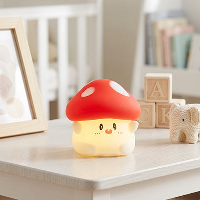 Veilleuse bébé champignon