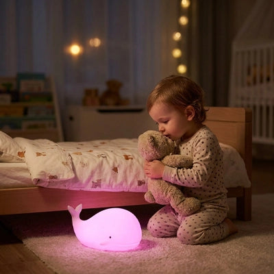 Veilleuse bébé complices baleine