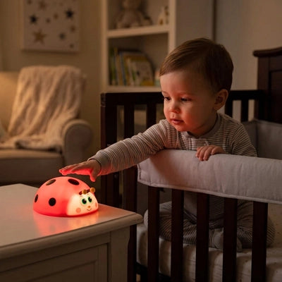 Veilleuse bébé complices rouge