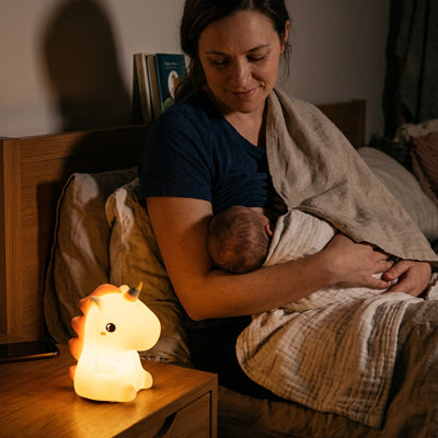 Veilleuse bébé licorne paisible