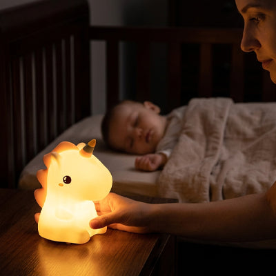 Veilleuse bébé licorne rêve