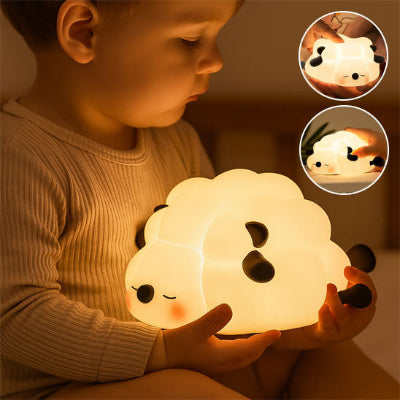 Veilleuse bébé mouton tactile
