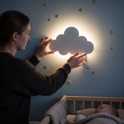 Veilleuse bébé murale nuage sommeil