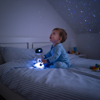 Veilleuse bébé projecteur astronaute ambiance