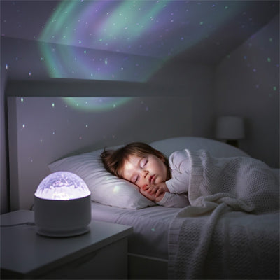 Veilleuse bébé projecteur boréal cocon