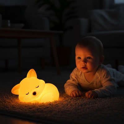 Veilleuse bébé renard apaisante