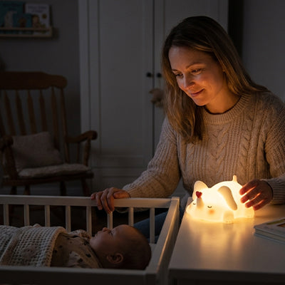 Veilleuse bébé safari éléphant