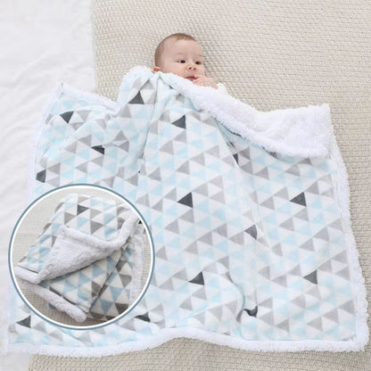 Couverture bébé-à motifs
